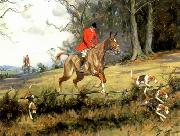 unknow artist Classical hunting fox, Equestrian and Beautiful Horses, 240. oil painting picture wholesale